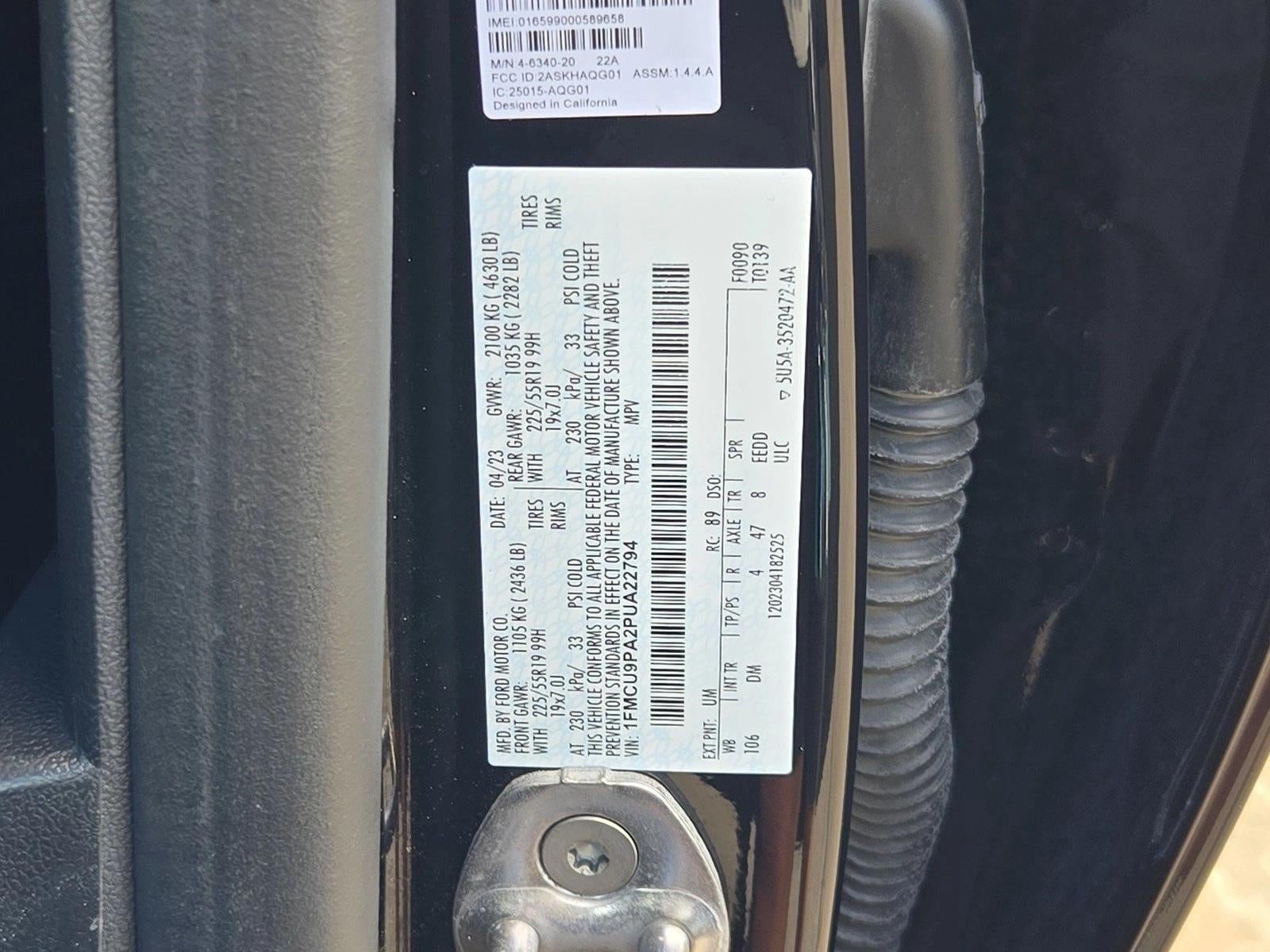 2023 Ford Escape ST-Line Elite