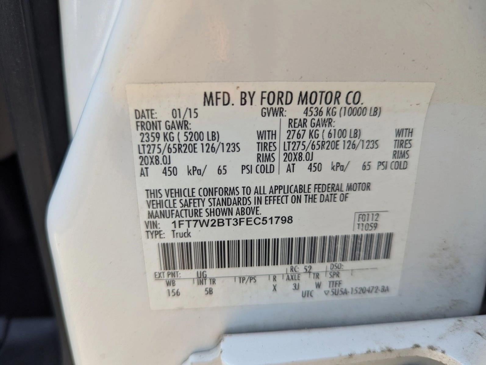 2015 Ford Super Duty F-250 SRW XLT