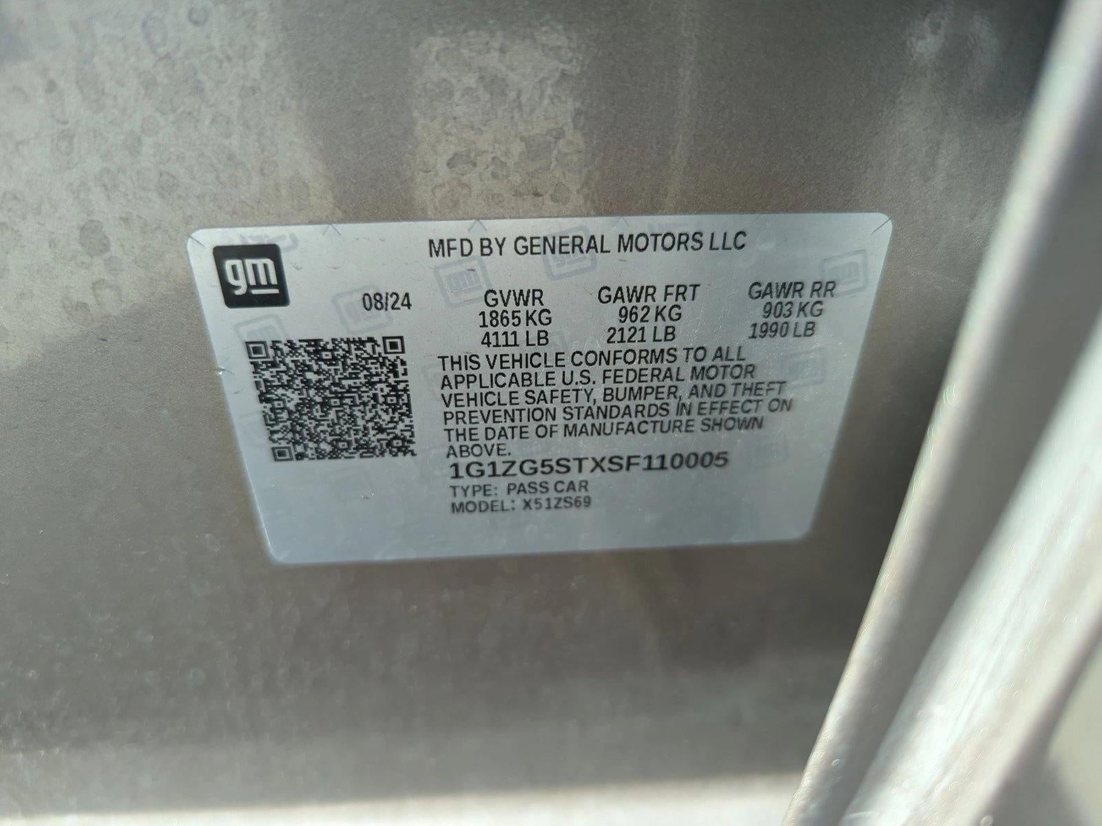 2025 Chevrolet Malibu RS