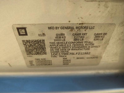 2020 Chevrolet Silverado 2500 HD Custom