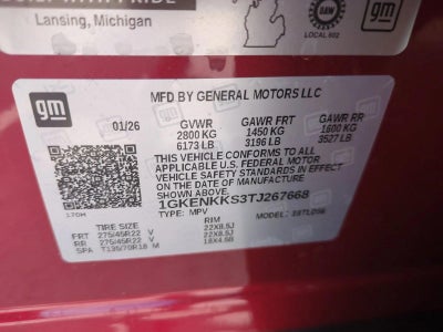 2026 GMC Acadia Elevation