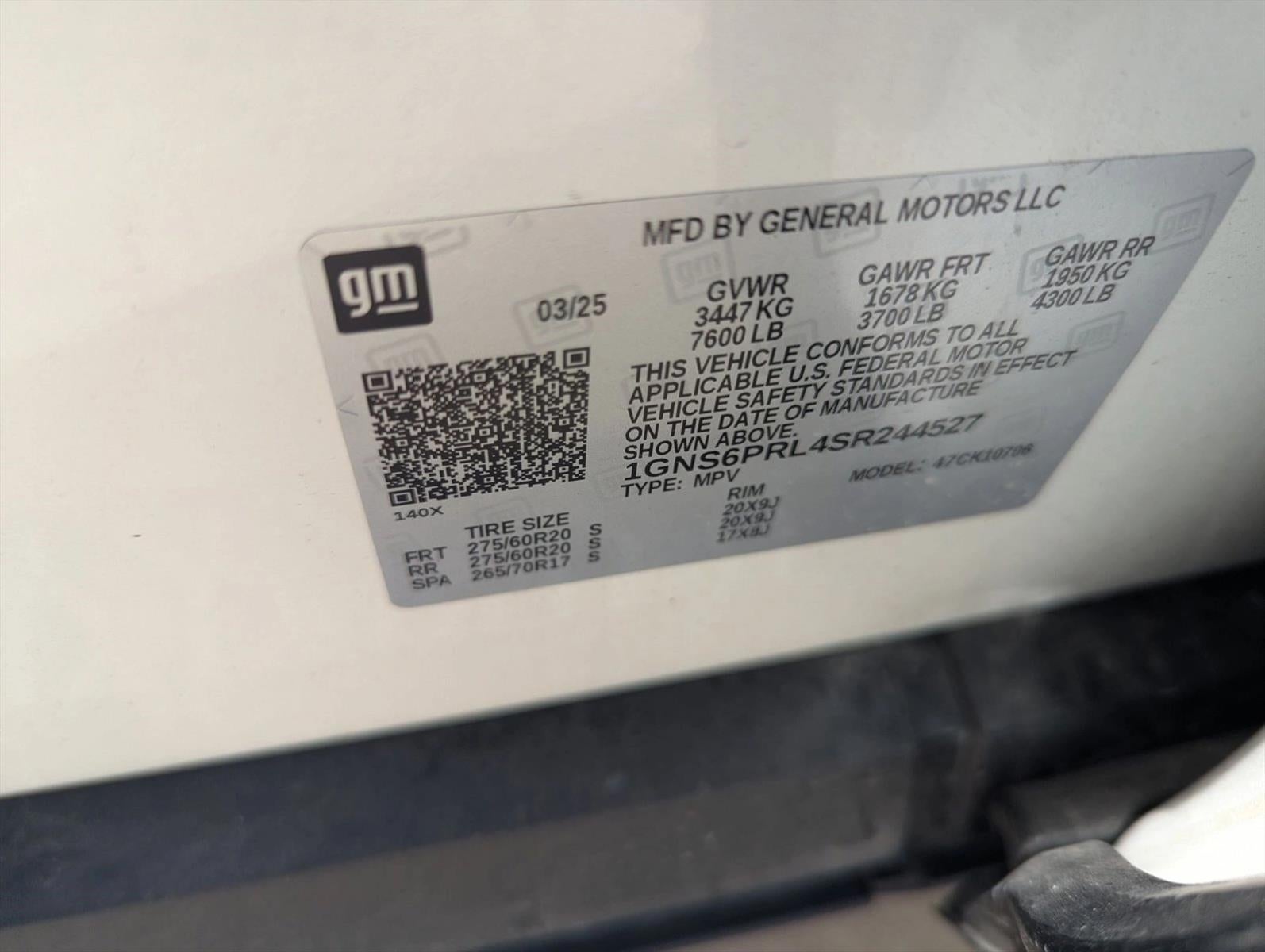 2025 Chevrolet Tahoe Z71