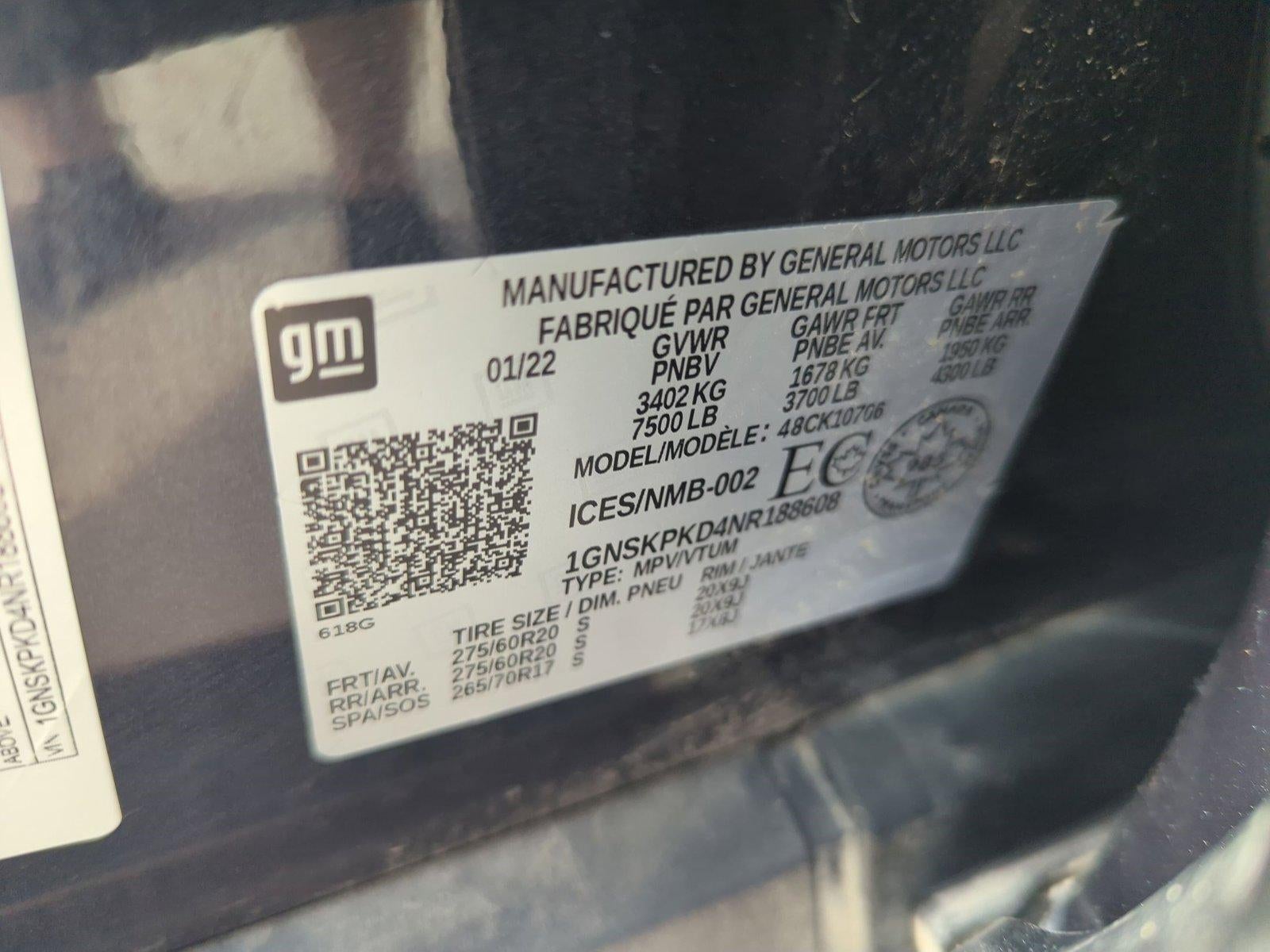 2022 Chevrolet Tahoe Z71