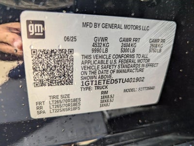 2026 GMC Sierra EV Elevation Extended Range