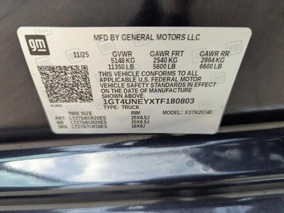 2026 GMC Sierra 2500 HD SLT