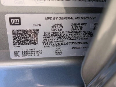 2026 GMC Sierra 1500 AT4