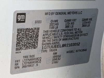 2024 GMC Sierra 1500 AT4