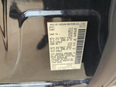 2023 Nissan Frontier PRO-X