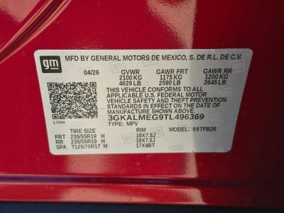 2026 GMC Terrain Elevation