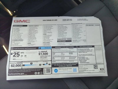 2026 GMC Terrain AT4