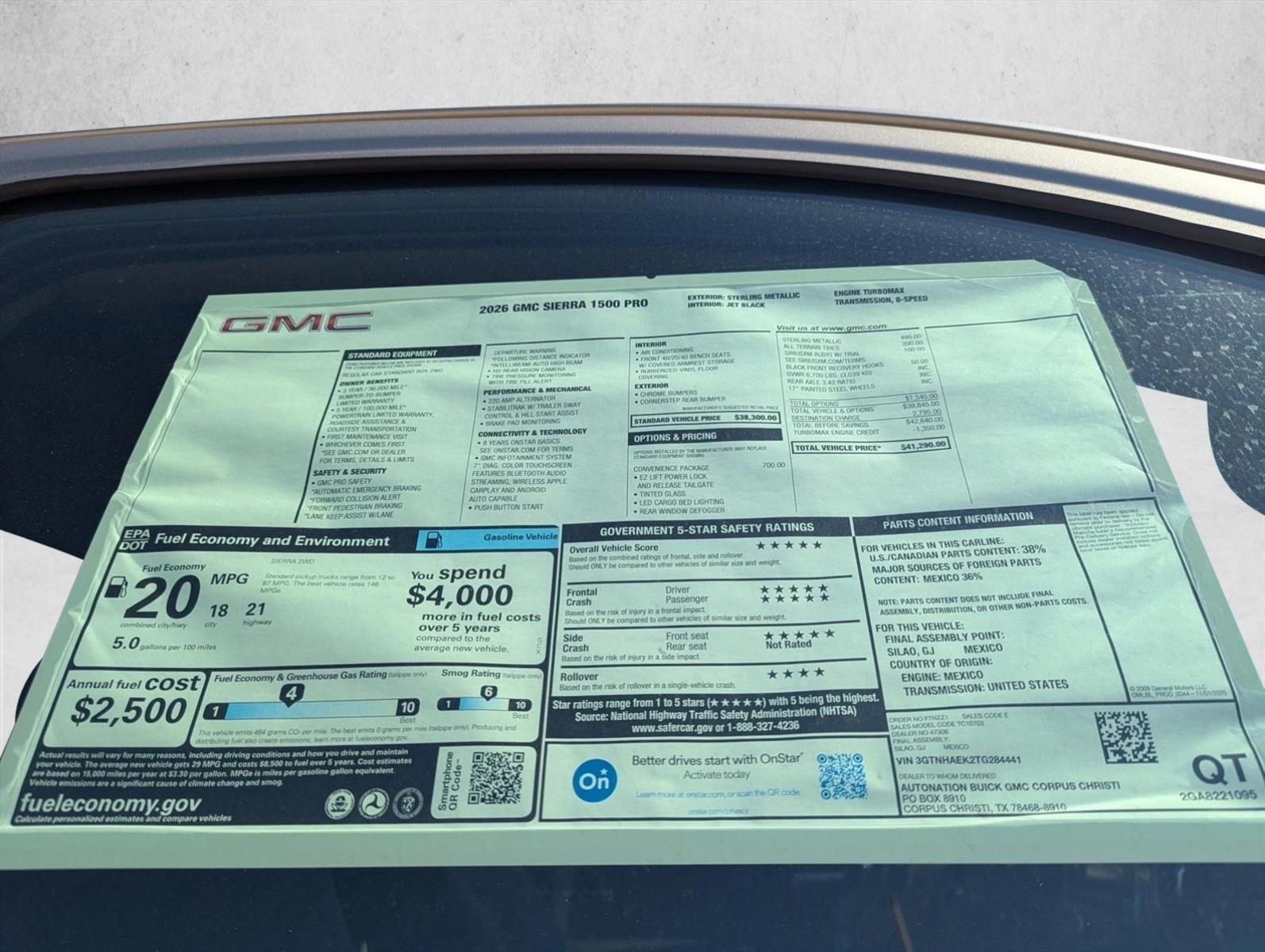 2026 GMC Sierra 1500 Pro