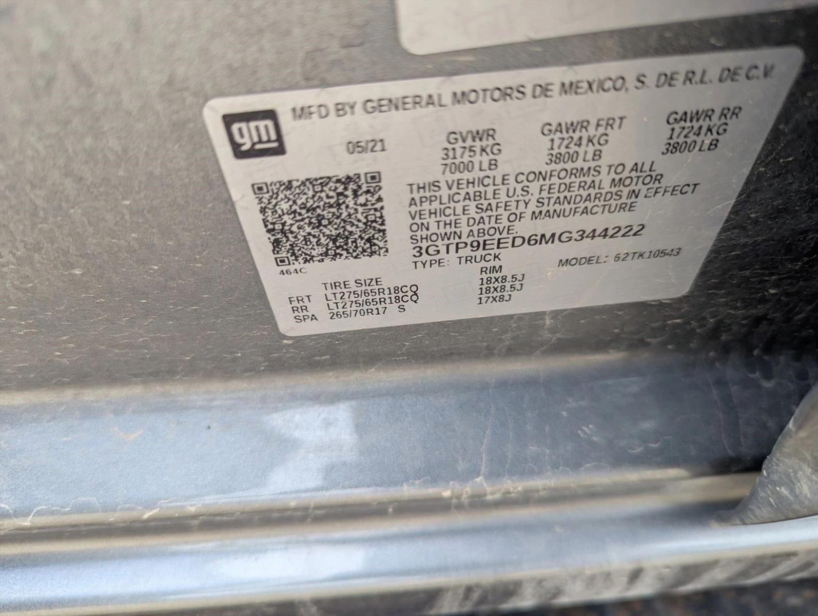 2021 GMC Sierra 1500 AT4