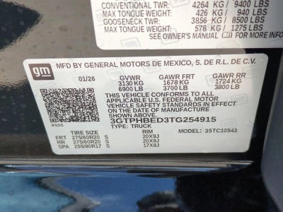 2026 GMC Sierra 1500 SLE