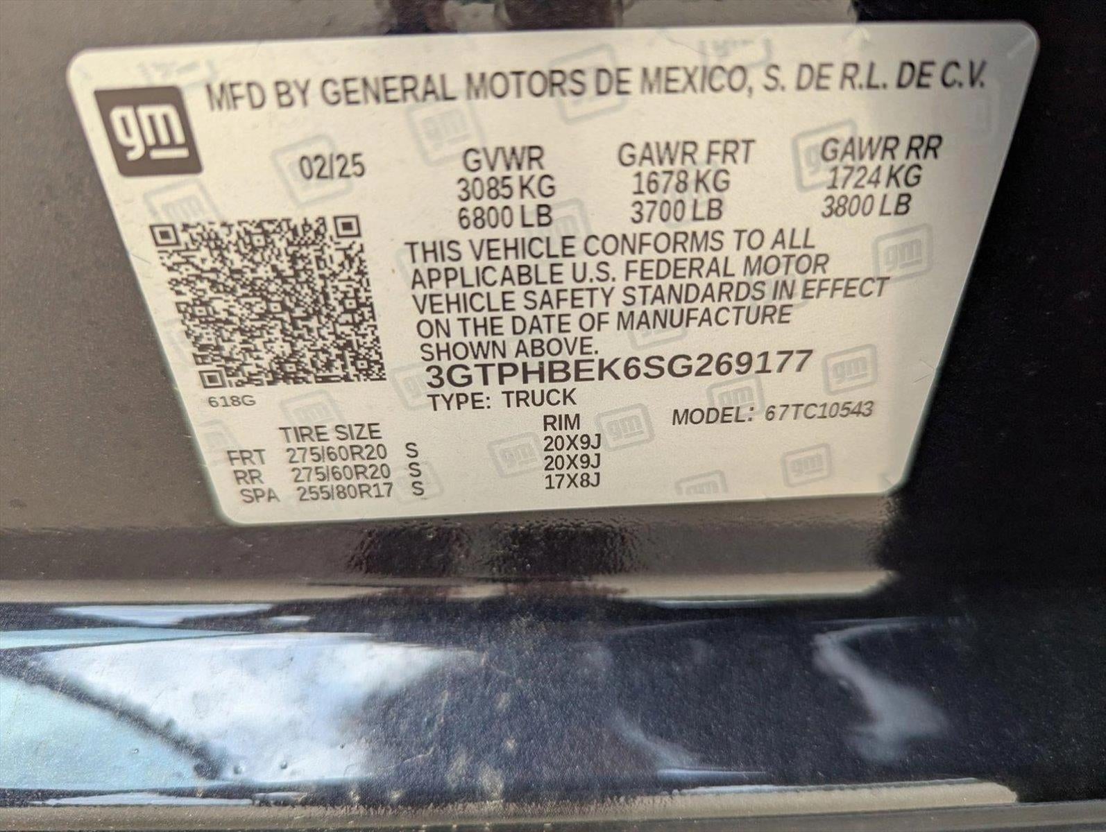 2025 GMC Sierra 1500 SLE