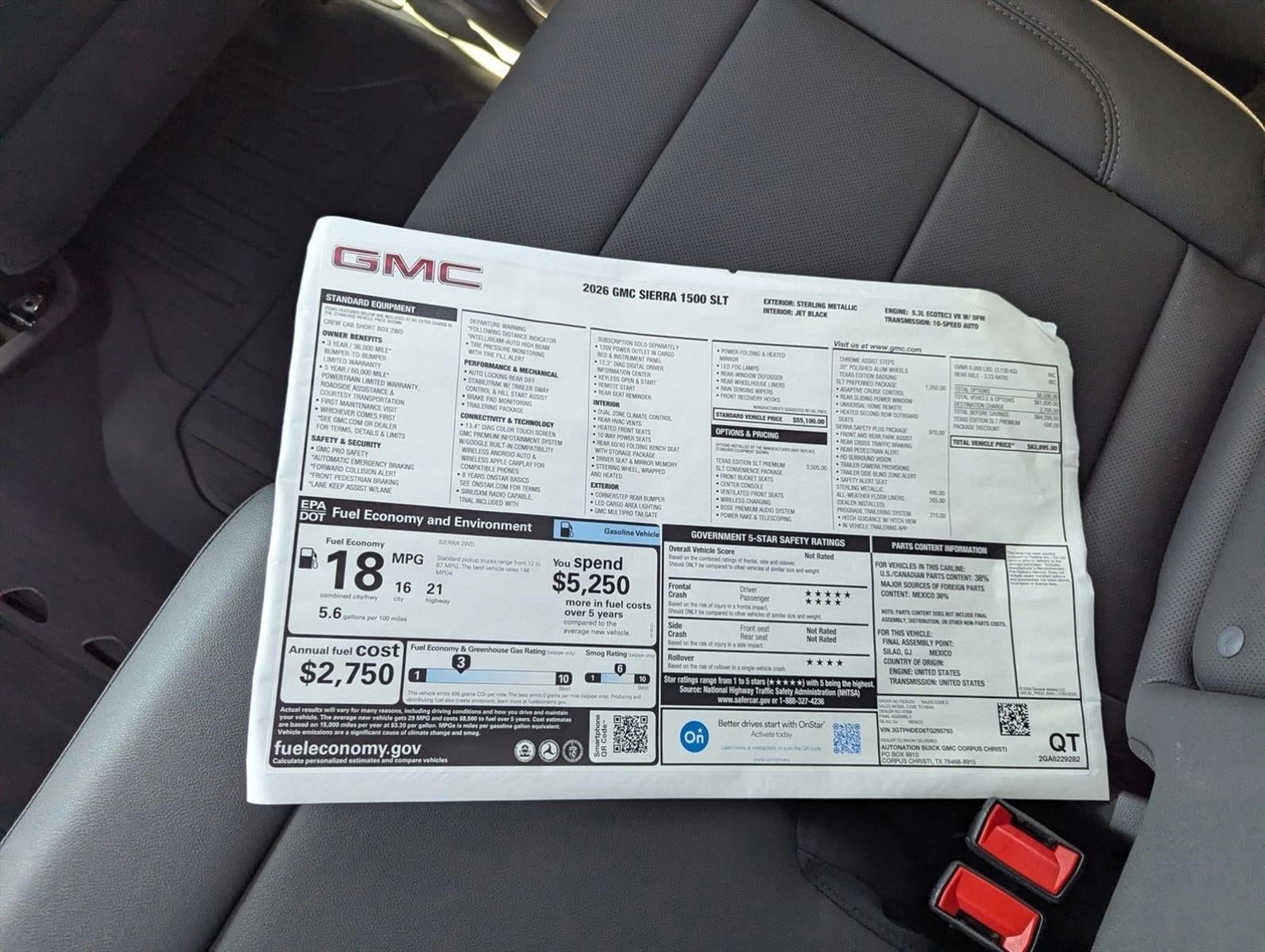 2026 GMC Sierra 1500 SLT