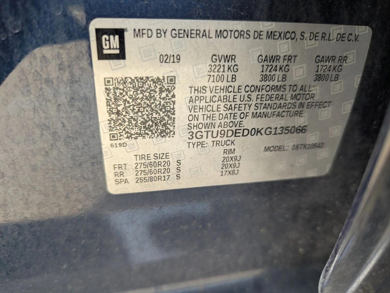 2019 GMC Sierra 1500 SLT