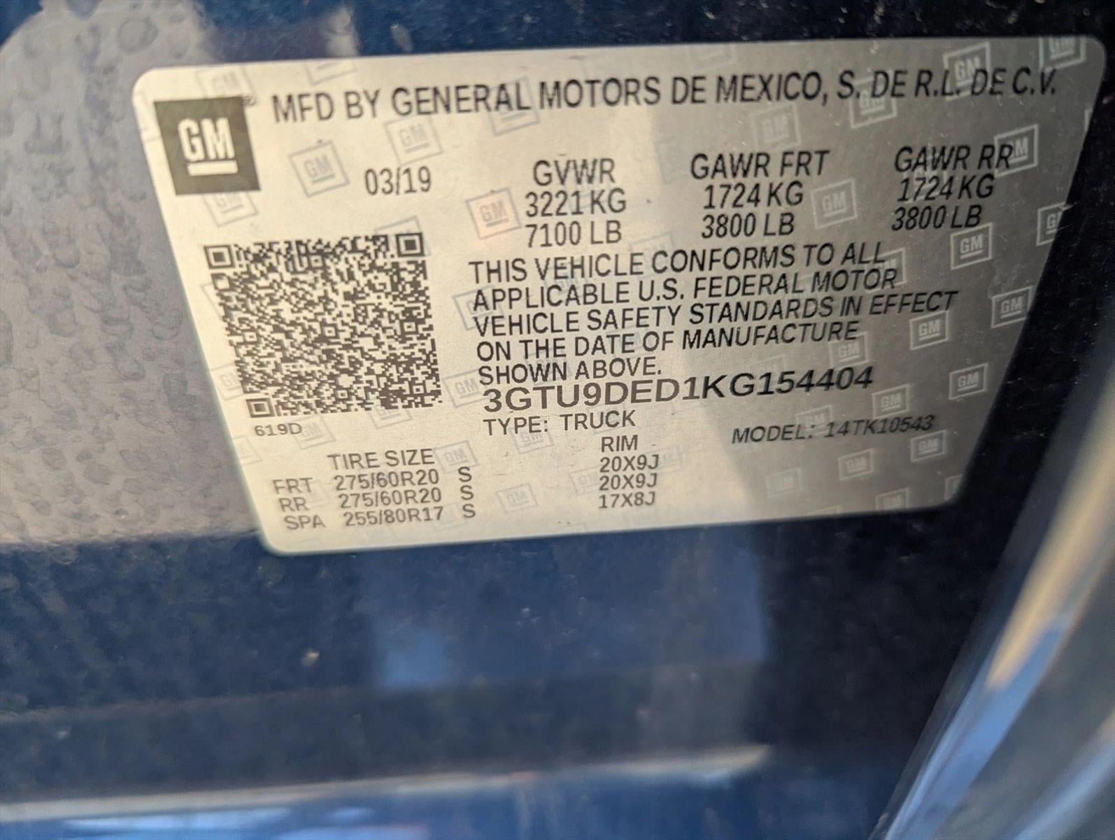 2019 GMC Sierra 1500 SLT