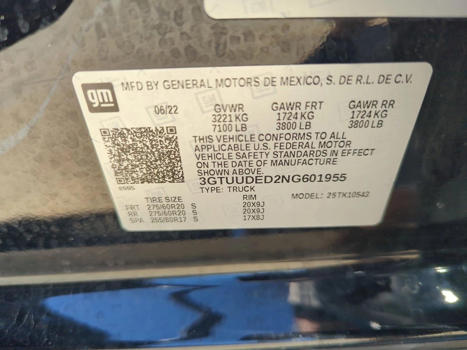 2022 GMC Sierra 1500 SLT