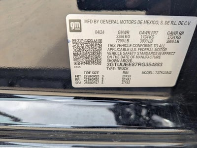 2024 GMC Sierra 1500 AT4