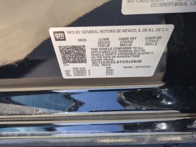 2026 GMC Sierra 1500 AT4