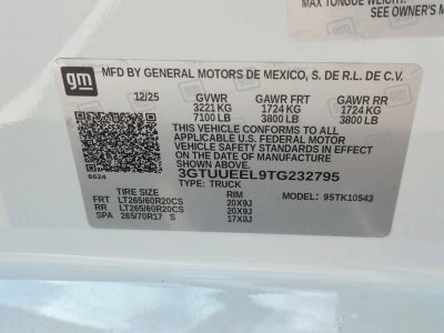 2026 GMC Sierra 1500 AT4