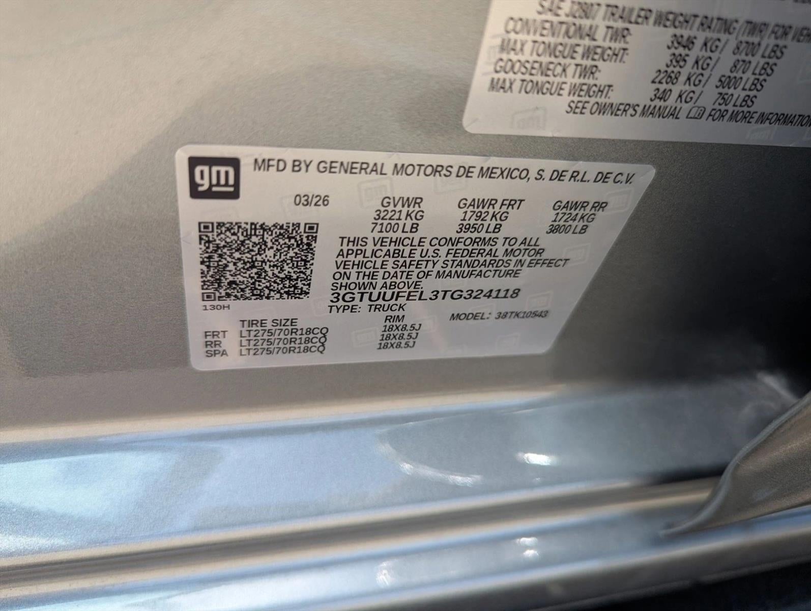 2026 GMC Sierra 1500 AT4X