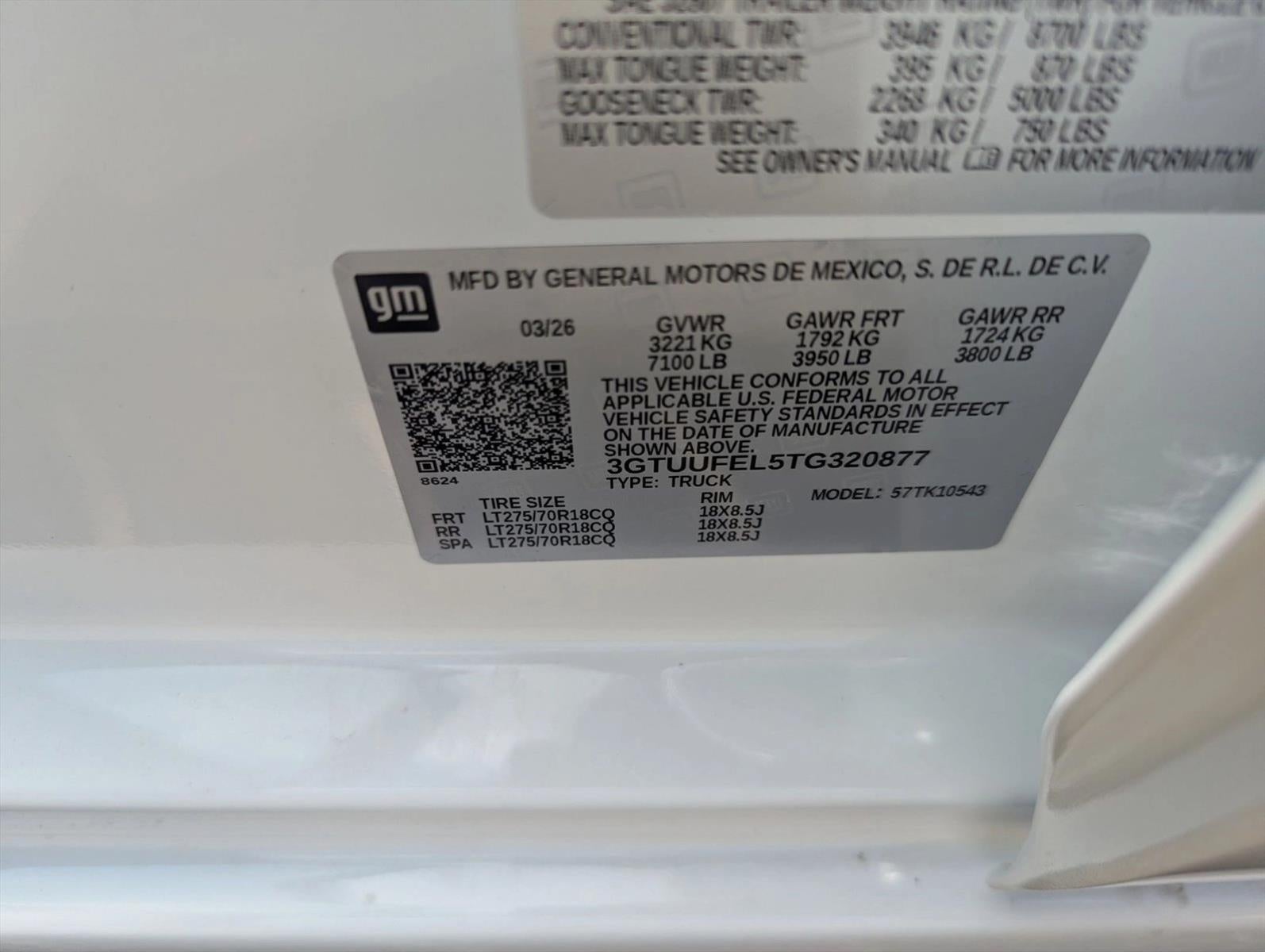 2026 GMC Sierra 1500 AT4X