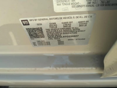 2026 GMC Sierra 1500 AT4X