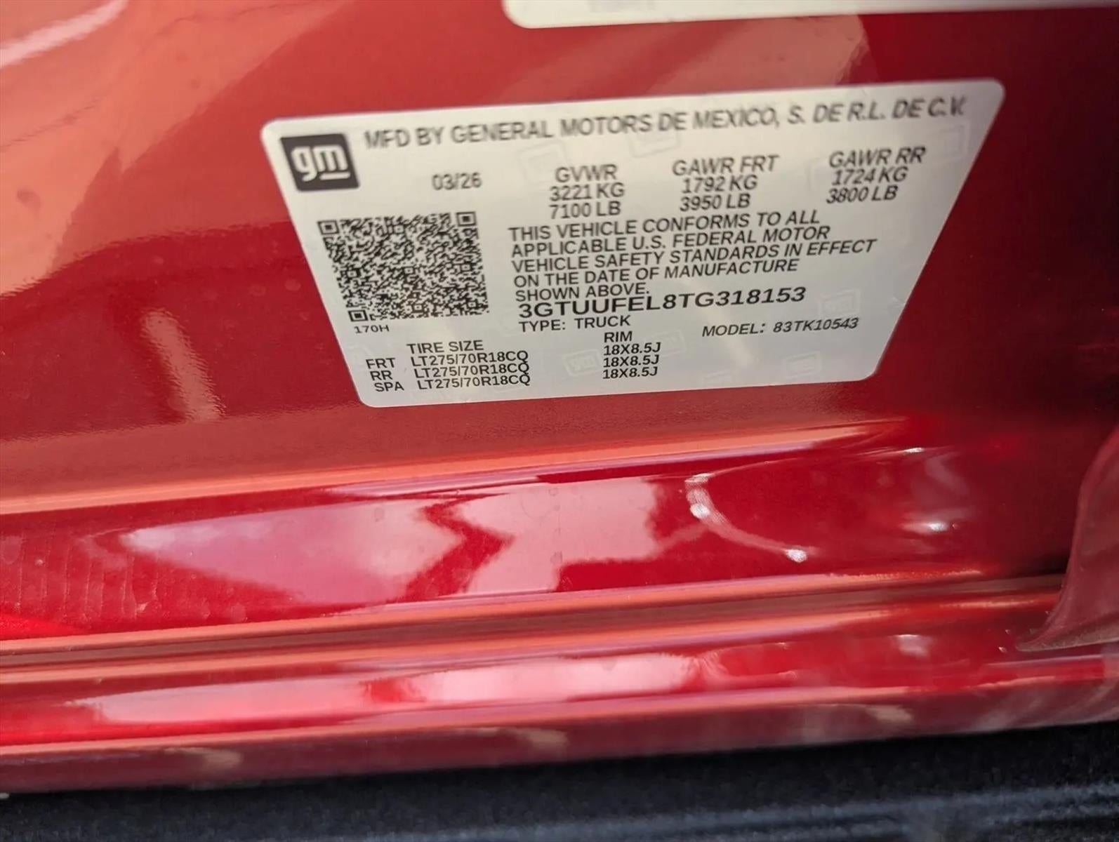 2026 GMC Sierra 1500 AT4X