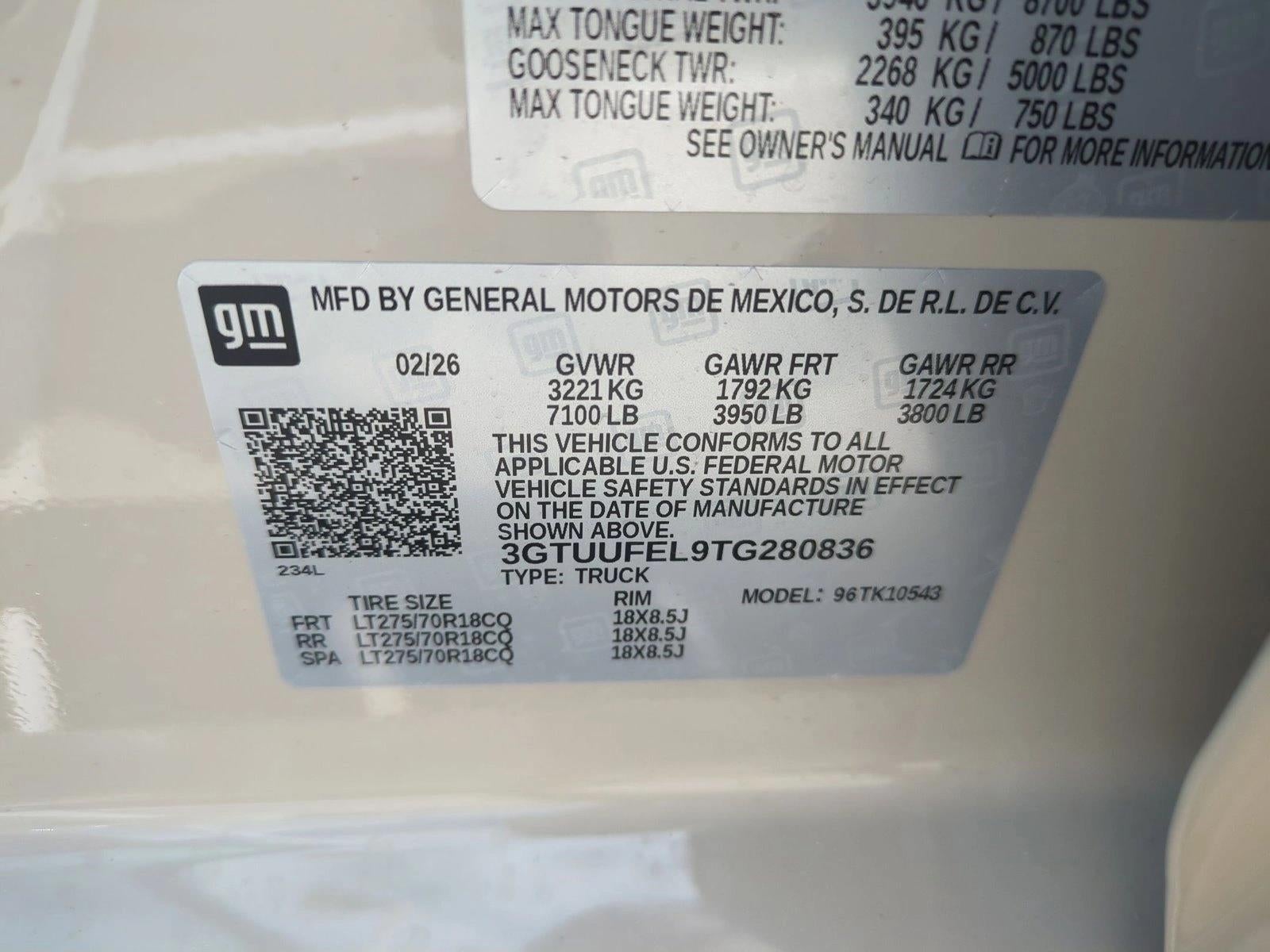 2026 GMC Sierra 1500 AT4X