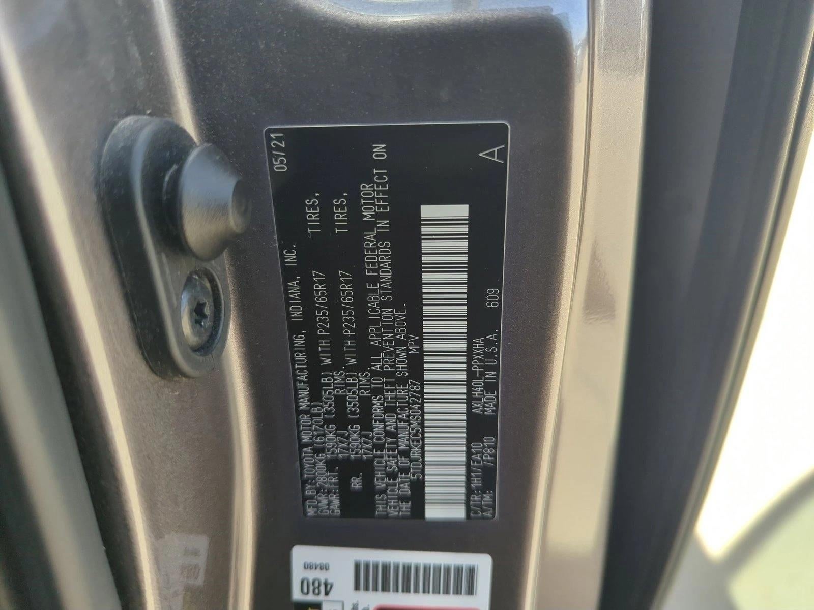 2021 Toyota Sienna XLE