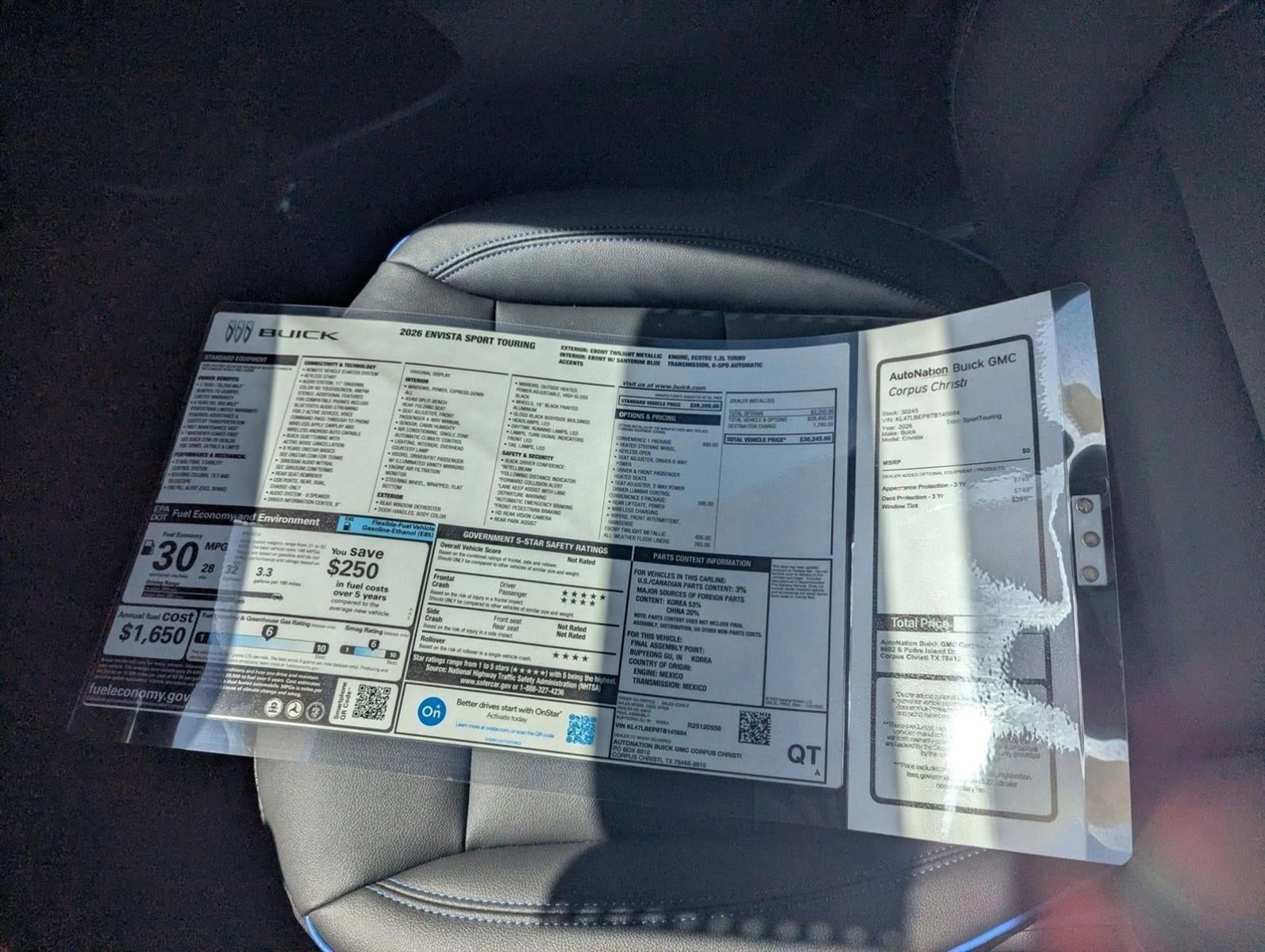 2026 Buick Envista Sport Touring