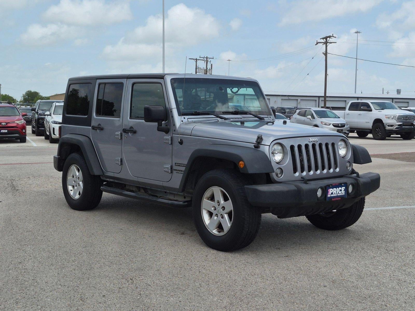 2015 Jeep Wrangler Unlimited 4WD 4dr Sport