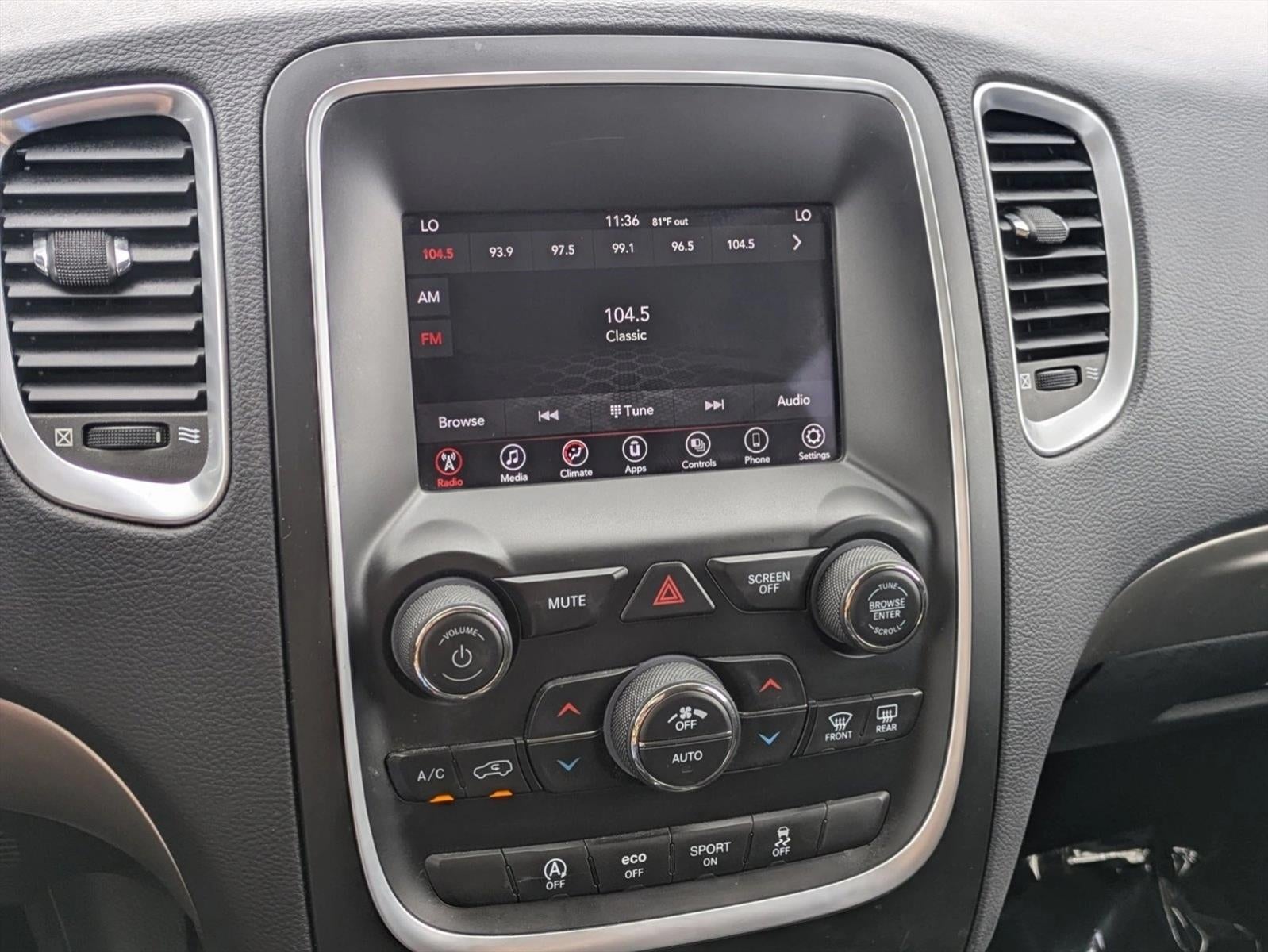 2020 Dodge Durango SXT RWD