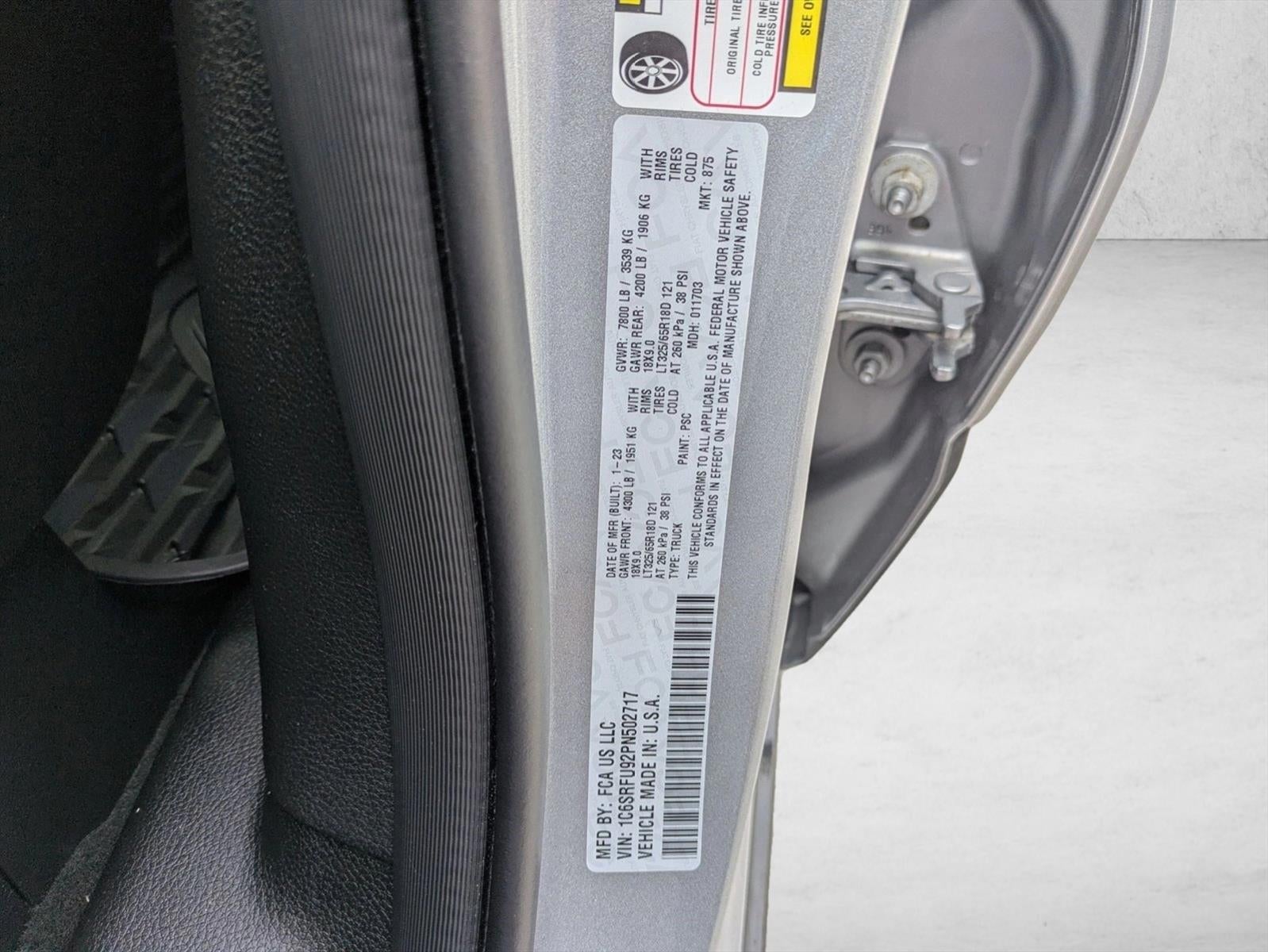 2023 RAM 1500 TRX 4x4 Crew Cab 5'7" Box