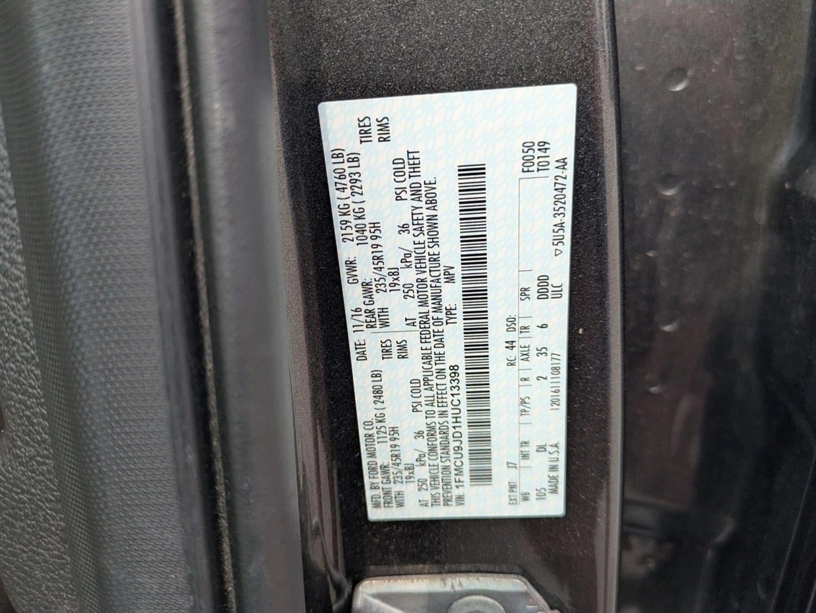 2017 Ford Escape Titanium 4WD