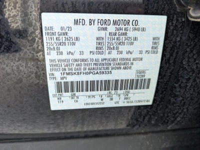 2023 Ford Explorer Limited 4WD