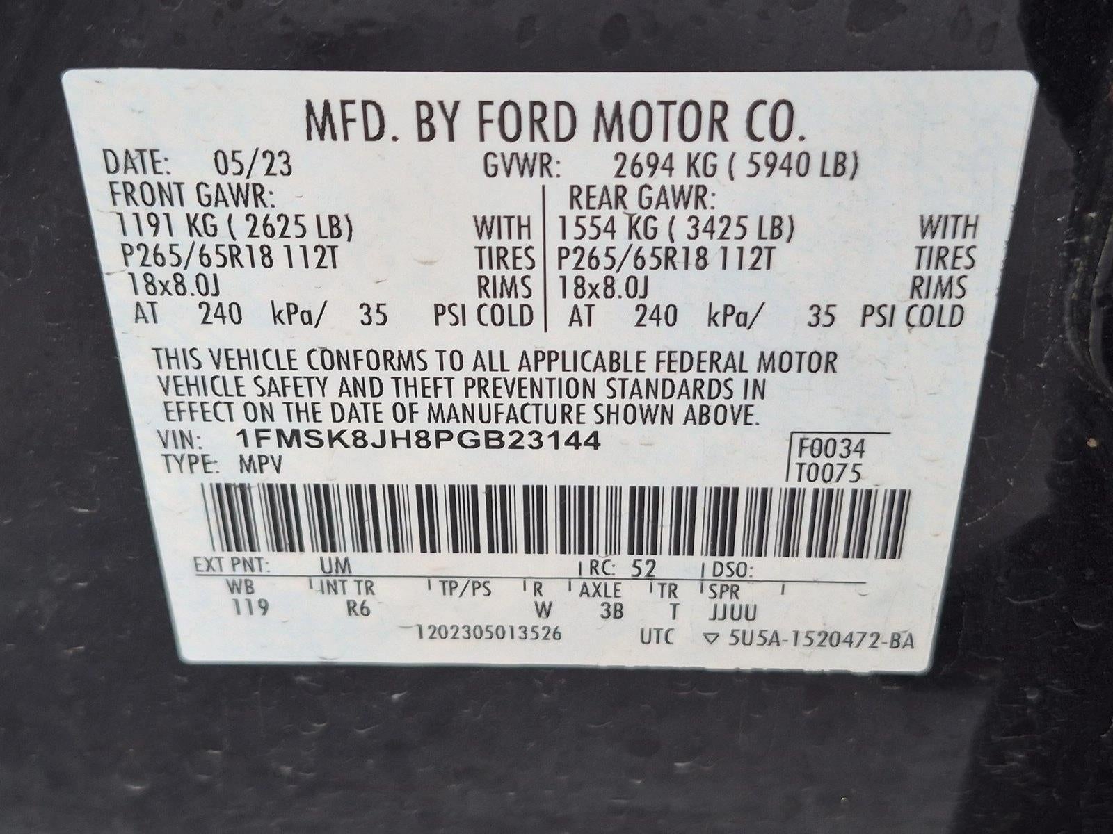 2023 Ford Explorer Timberline 4WD