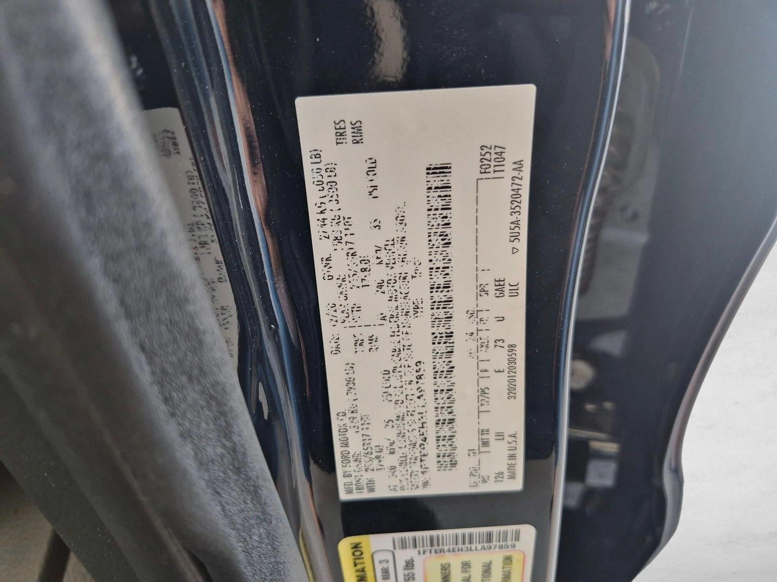 2020 Ford Ranger XL 2WD SuperCrew 5' Box