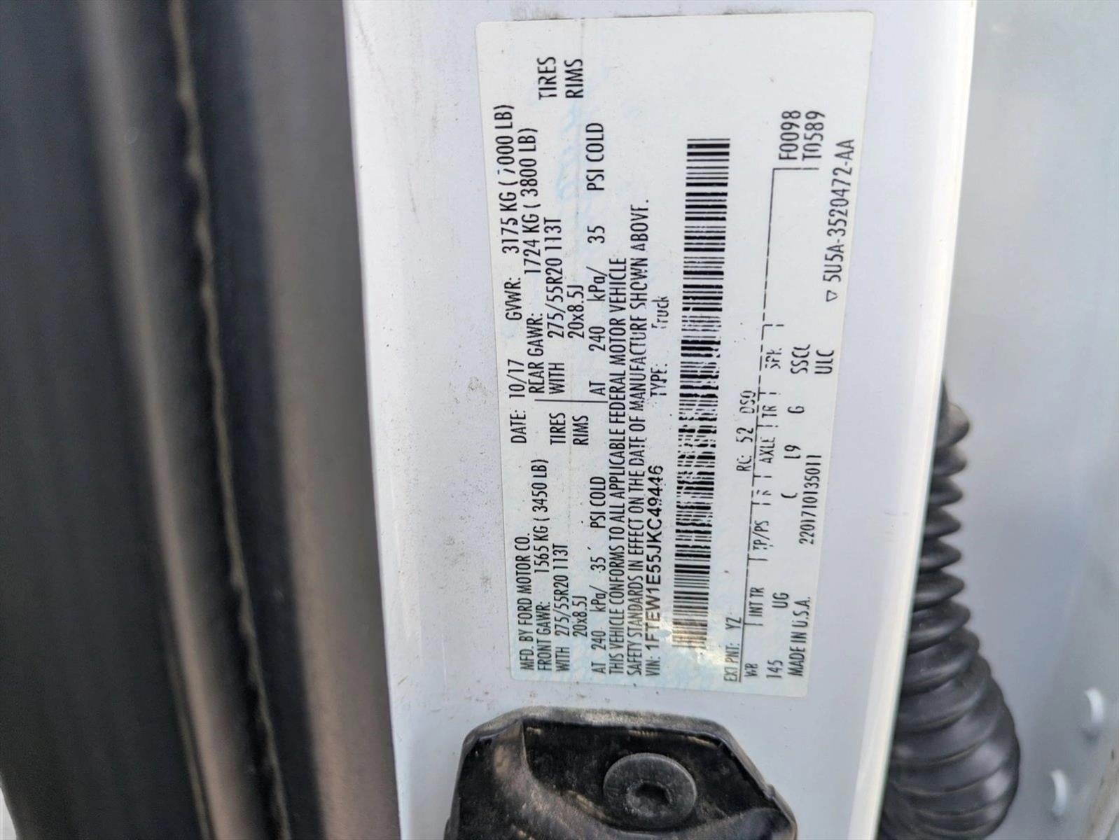 2018 Ford F-150 XLT 4WD SuperCrew 5.5' Box