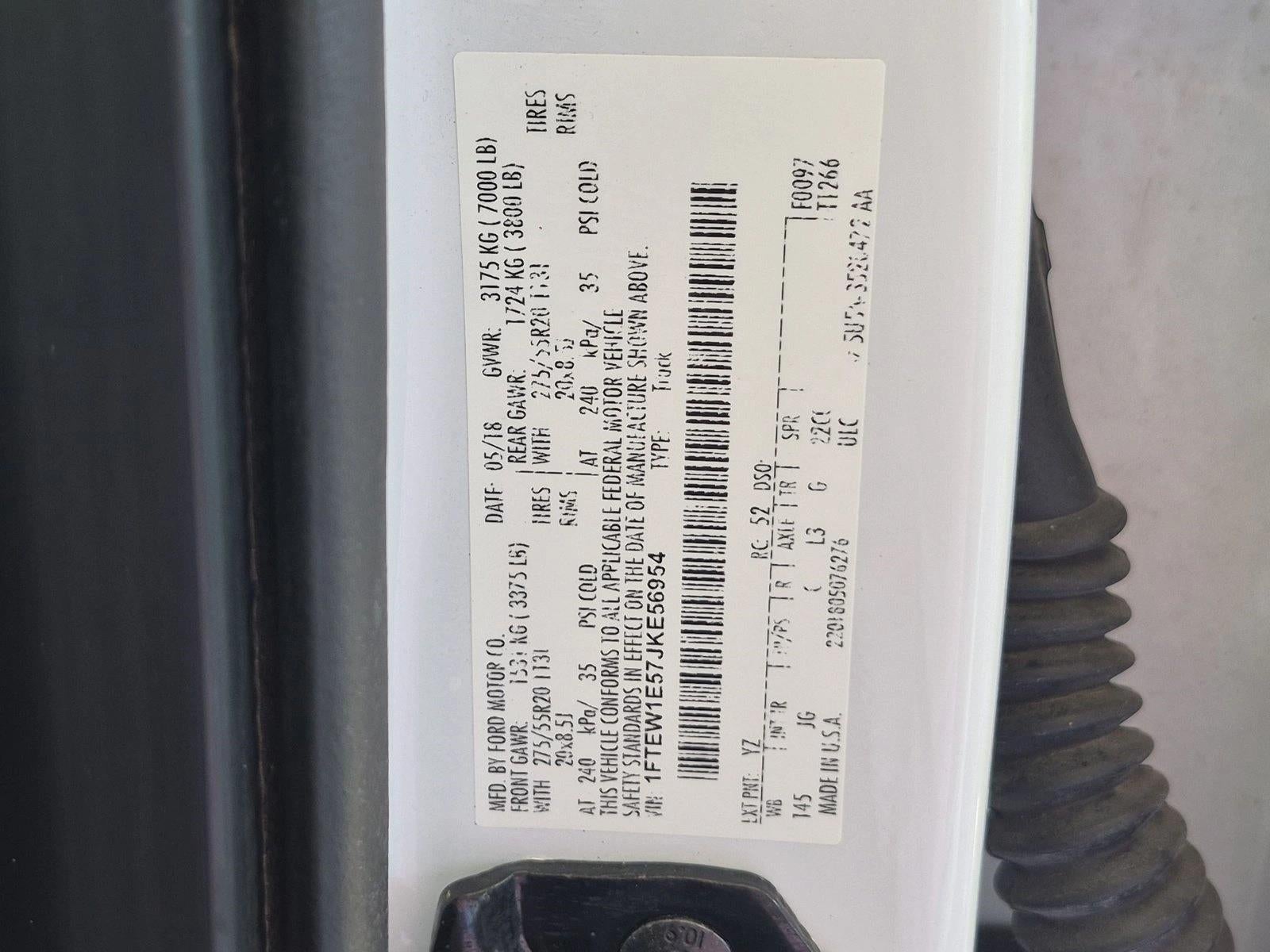 2018 Ford F-150 XL 4WD SuperCrew 5.5' Box