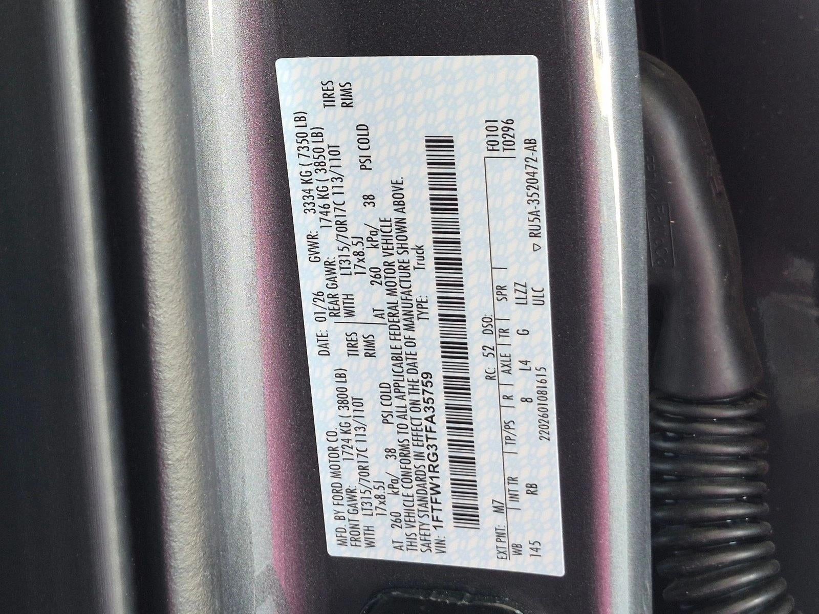 2026 Ford F-150 Raptor 4WD SuperCrew 5.5' Box