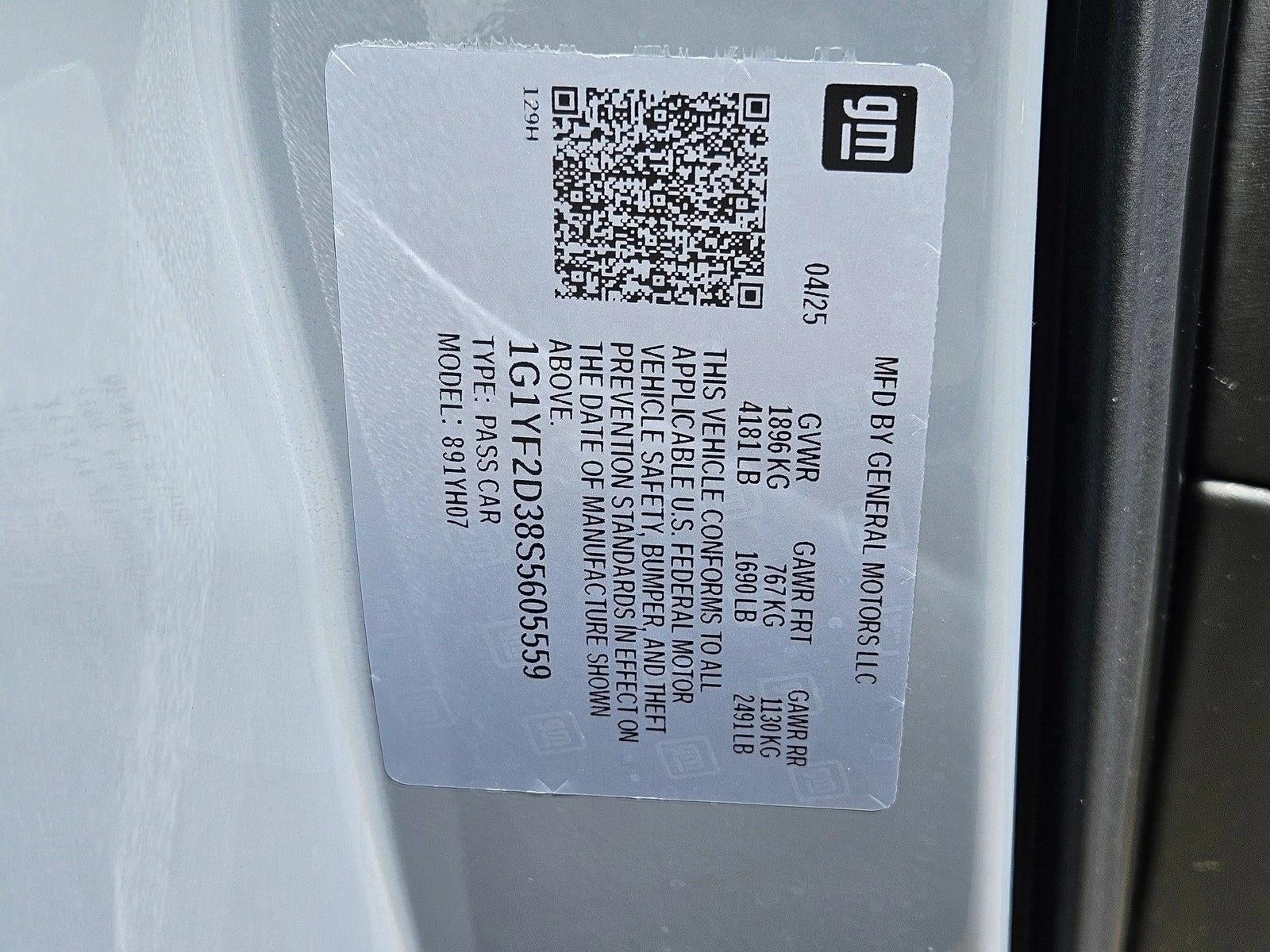 2025 Chevrolet Corvette Z06 Coupe 3LZ