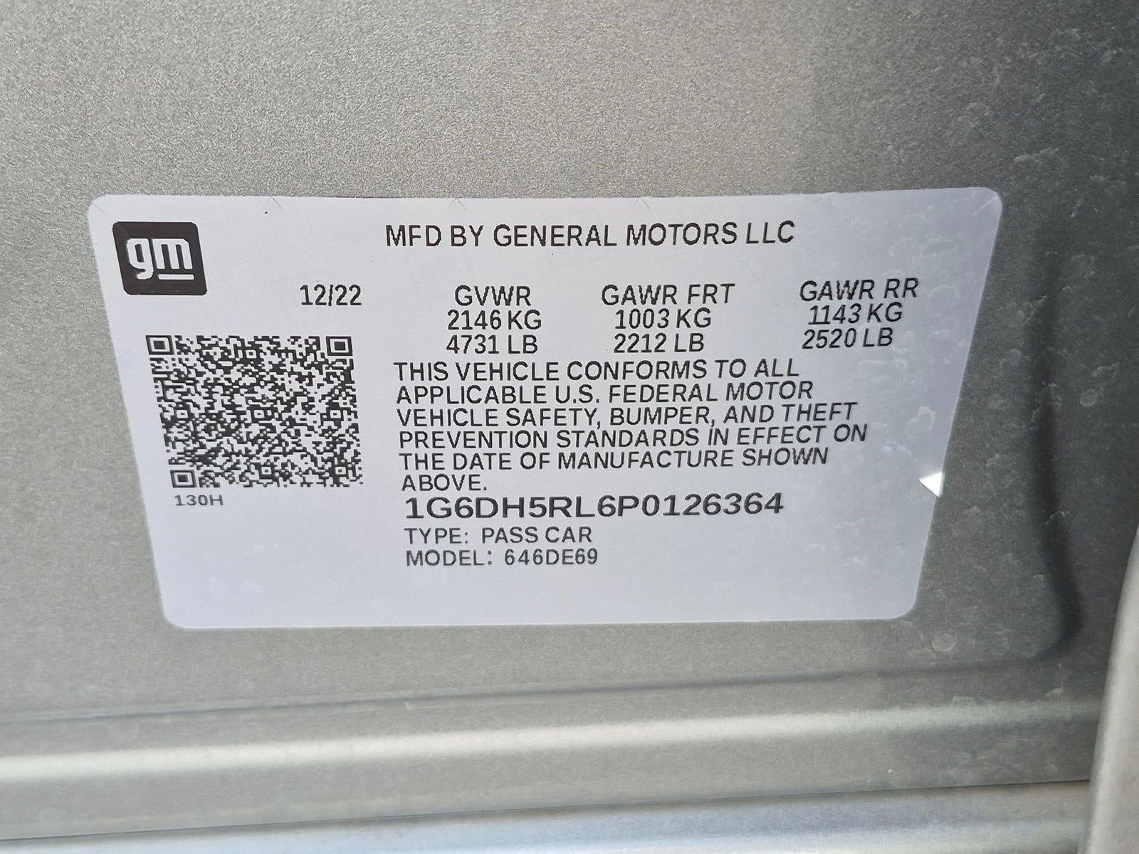 2023 Cadillac CT4-V 4dr Sdn