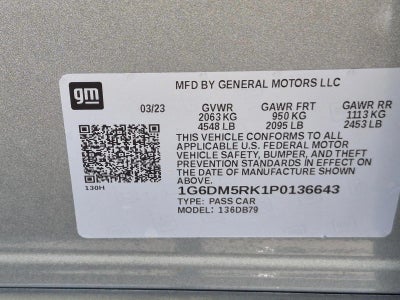 2023 Cadillac CT5 4dr Sdn Luxury
