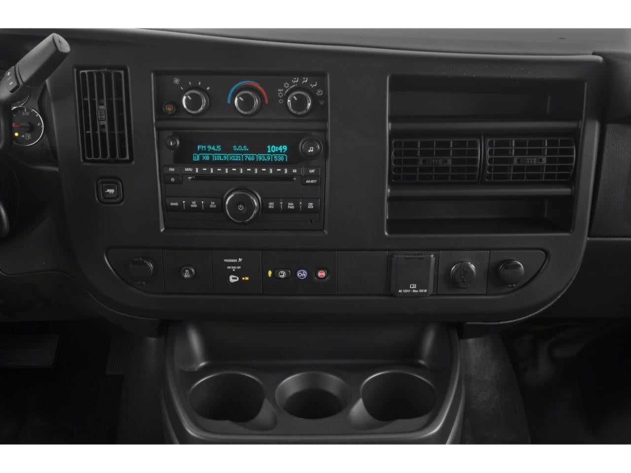 2019 Chevrolet Express Passenger 2500 Regular Wheelbase Rear-Wheel Drive 1LS