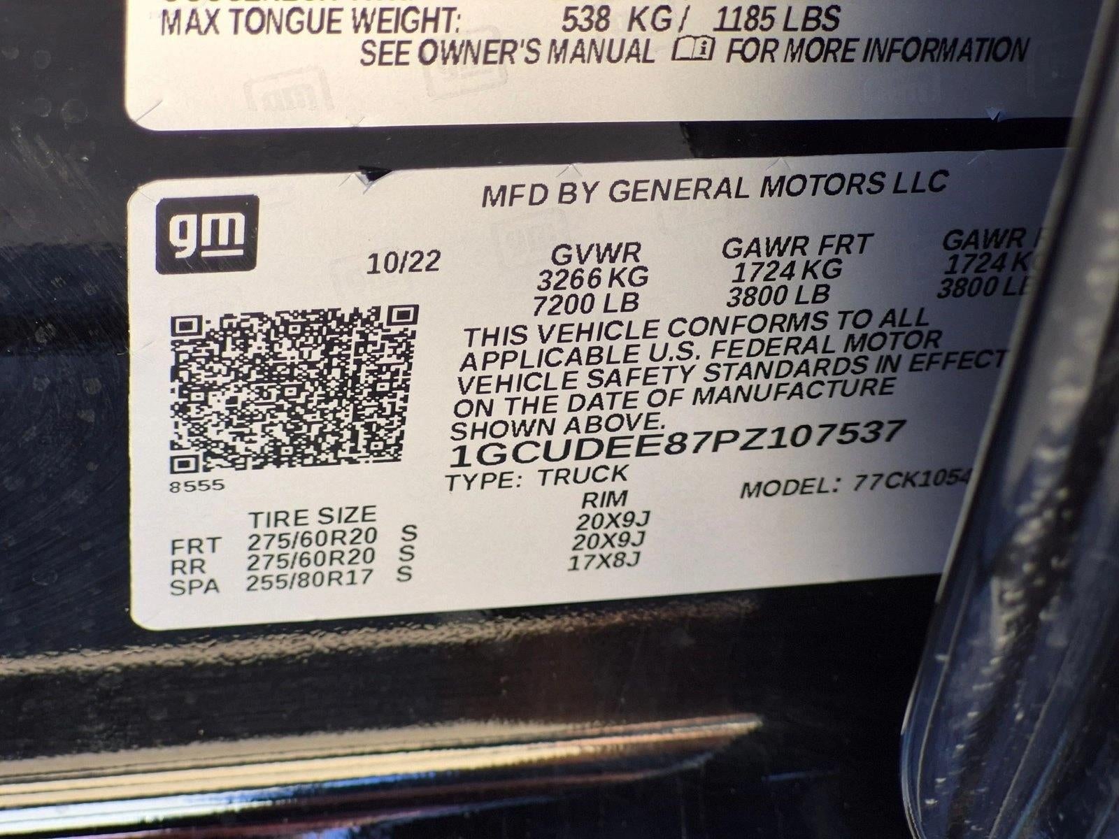 2023 Chevrolet Silverado 1500 Crew Cab Short Box 4-Wheel Drive RST