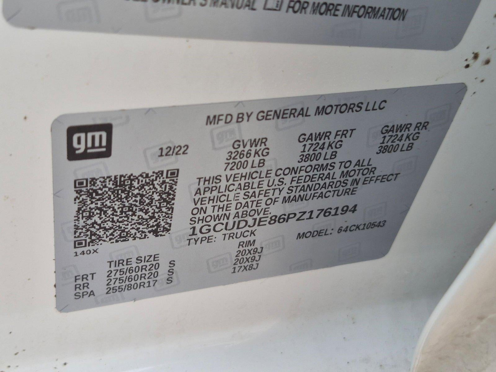 2023 Chevrolet Silverado 1500 Crew Cab Short Box 4-Wheel Drive High Country