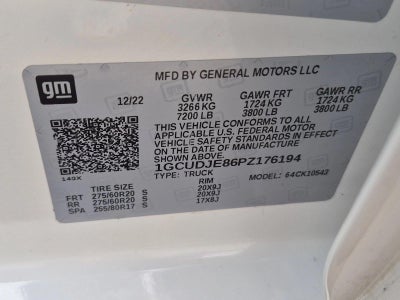 2023 Chevrolet Silverado 1500 Crew Cab Short Box 4-Wheel Drive High Country