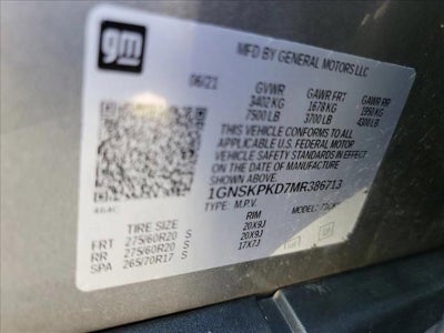 2021 Chevrolet Tahoe 4WD Z71